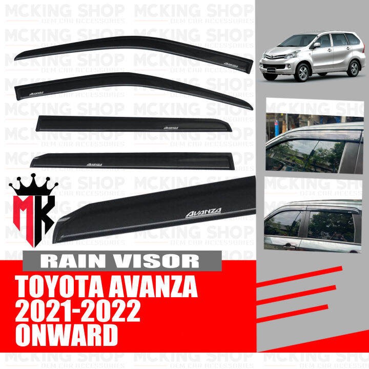 Toyota Avanza Oem Type Rain Guard Window Visor Made In