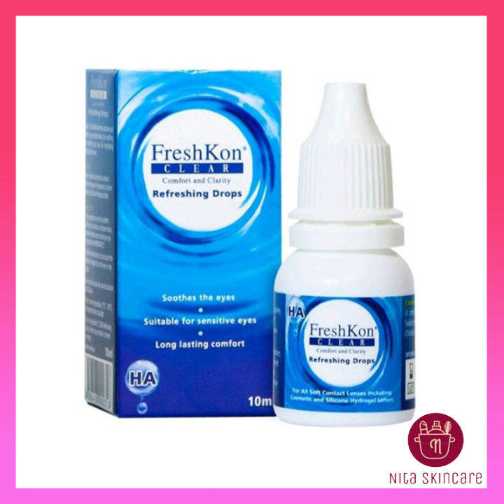 Freshkon Tetes Mata Softlens Lens Drop Eye Drop 10ml Lazada Indonesia