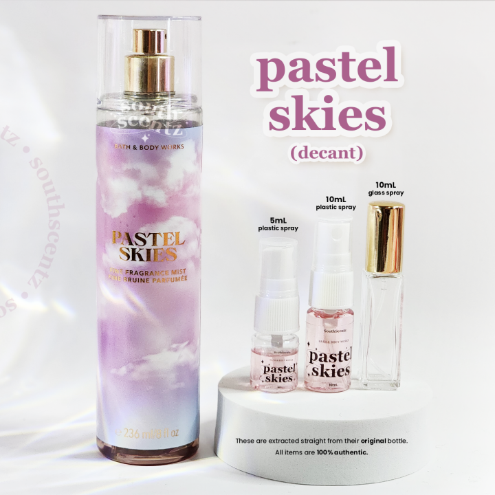 Pastel Skies Bath And Body Works Body Mist BBW Decant 5mL 10mL