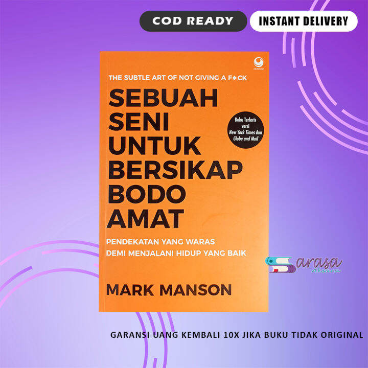 Buku Motivasi Sebuah Seni Untuk Bersikap Bodo Amat Lazada Indonesia