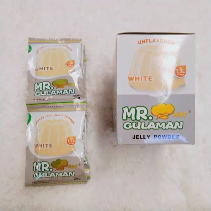 Mr Gulaman Jelly Powder Unflavored White Lazada Ph