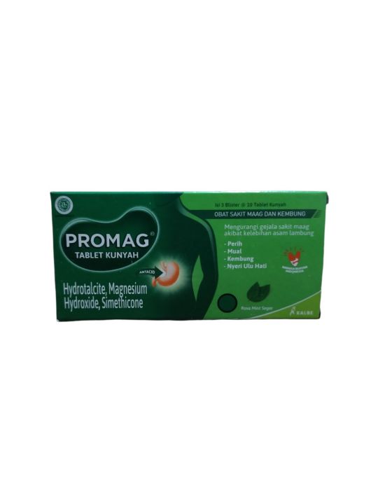 Promag Tablet Box Isi Strip Tablet Lazada Indonesia