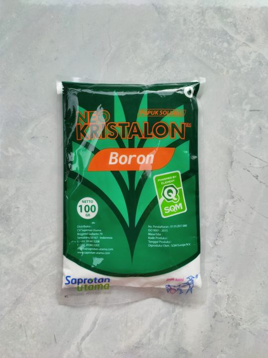 Pupuk Neo Kristalon Boron Gram Lazada Indonesia