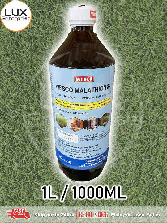 Free Shipping Malathion L Wesco Racun Serangga Insecticide Lazada