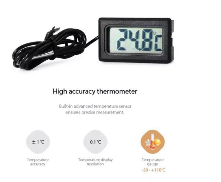 Mini Digital LCD Thermometer Hygrometer Temperature Humidity Meter