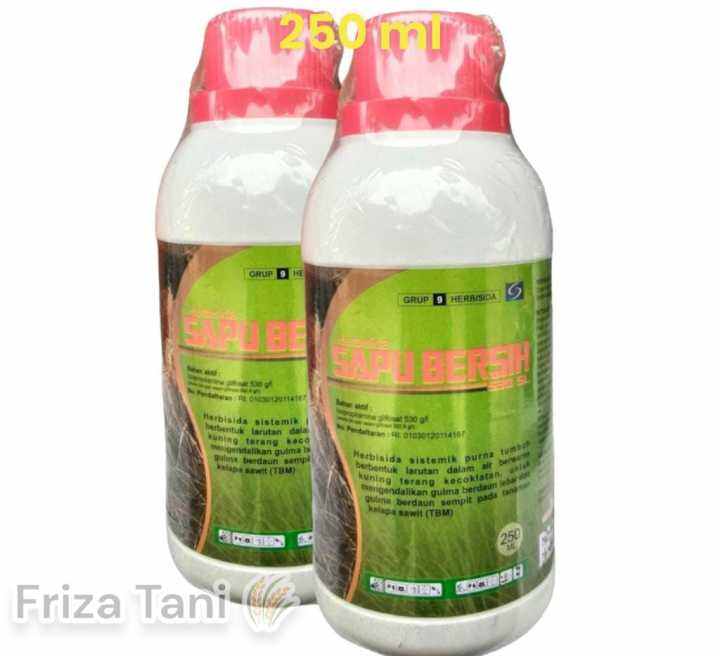 Herbisida SAPU BERSIH 530 SL 250ml Basmi Rumput Sampai Ke Akar Gempur