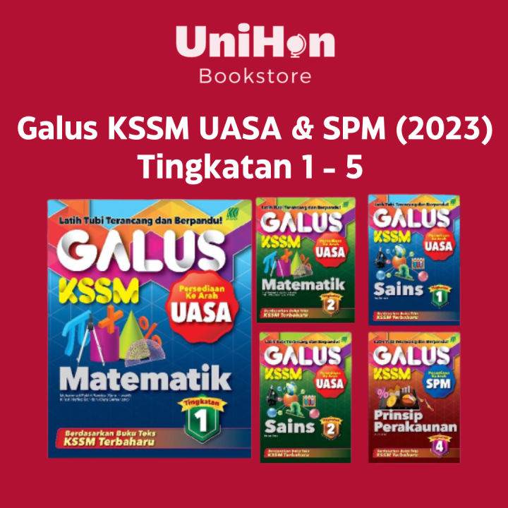 UNIHON Buku Latihan Galus KSSM UASA Matematik Matematik Tambahan