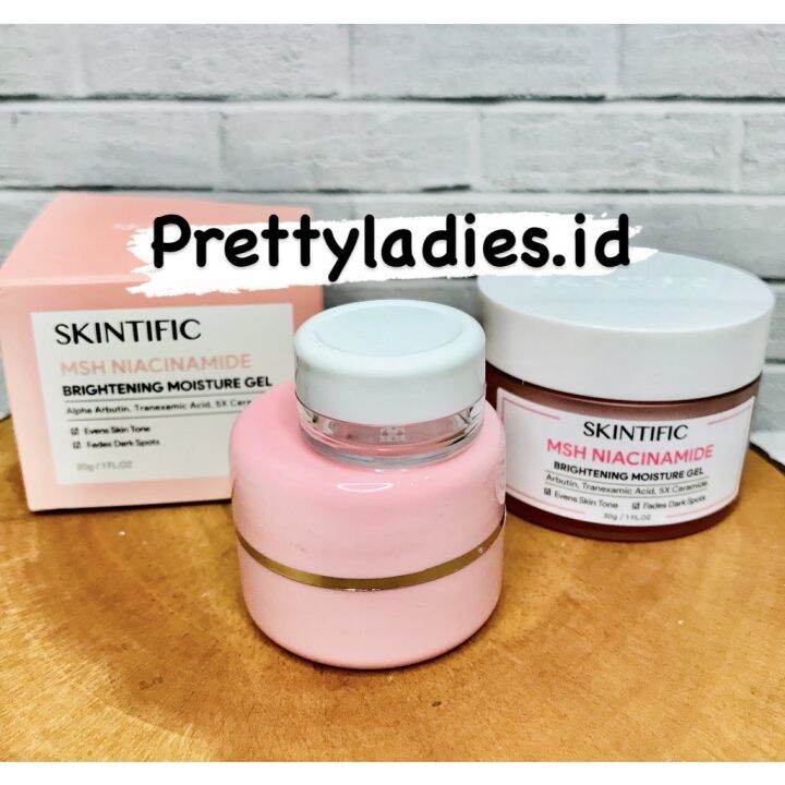 Skintific MSH Niacinamide Brightening Moisturizer Glowing Moisture Gel