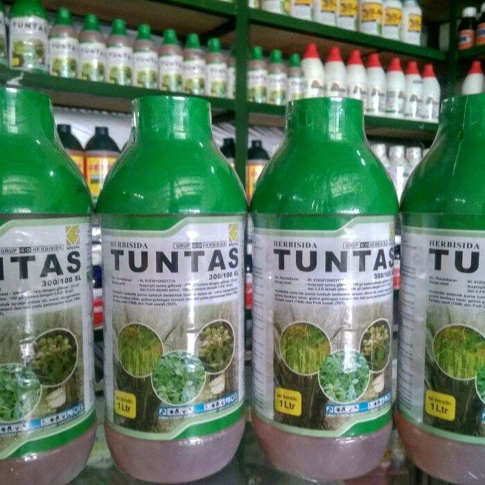 Herbisida Tuntas Sl Pembasmi Rumput Sistemik Isi Liter