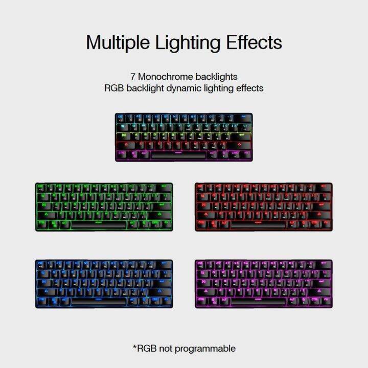 Cod Leaven K Gaming Office Mechanical Keyboard Key Rechargeable