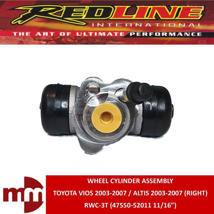 Redline Wheel Cylinder Assembly For Toyota Vios Altis Rear