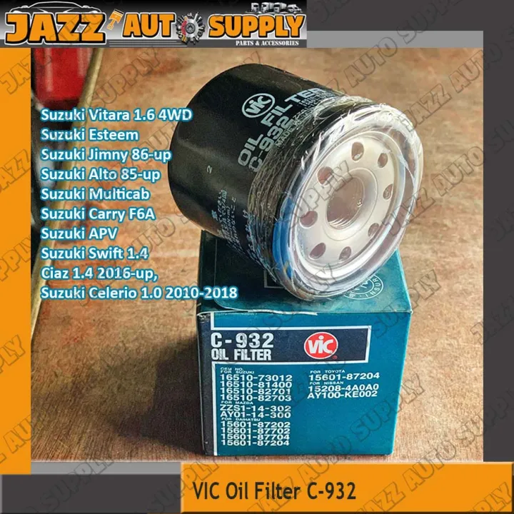 Vic Oil Filter C For Suzuki Swift Celerio Multicab Lazada Ph