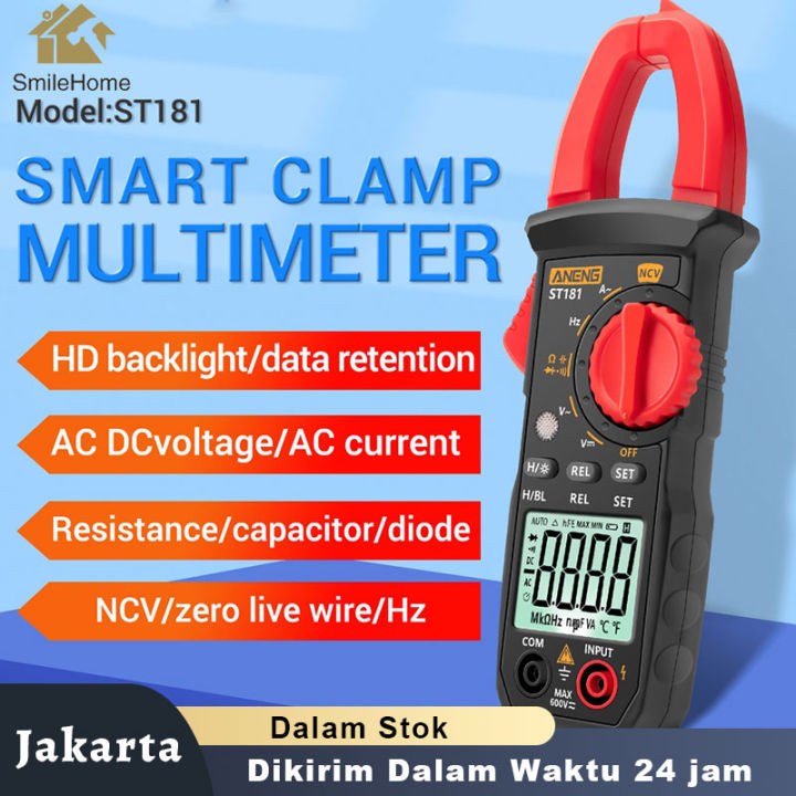 Alat Pengukur Arus AC Digital ST181 Pengukur Arus AC Digital 4000