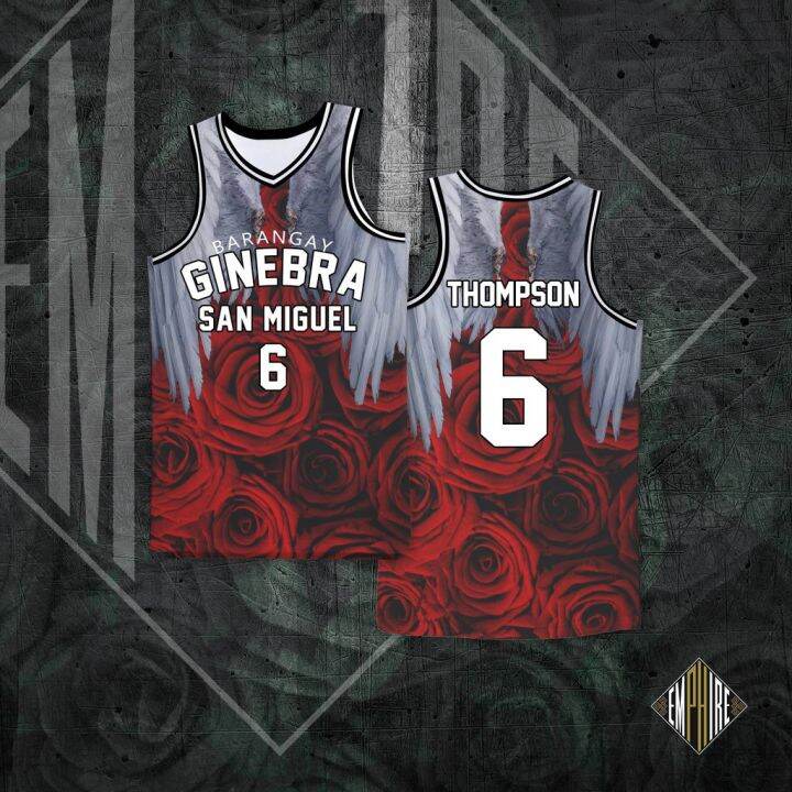 Barangay Ginebra San Miguel Scottie Thompson Jersey Full