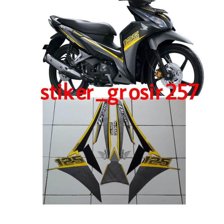 Stiker Striping Lis Body Motor Honda Blade Racing Fi