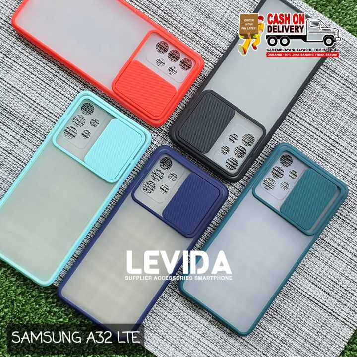 Sliding Case Samsung A G Case Dove Matte Transparan Slim Fuze