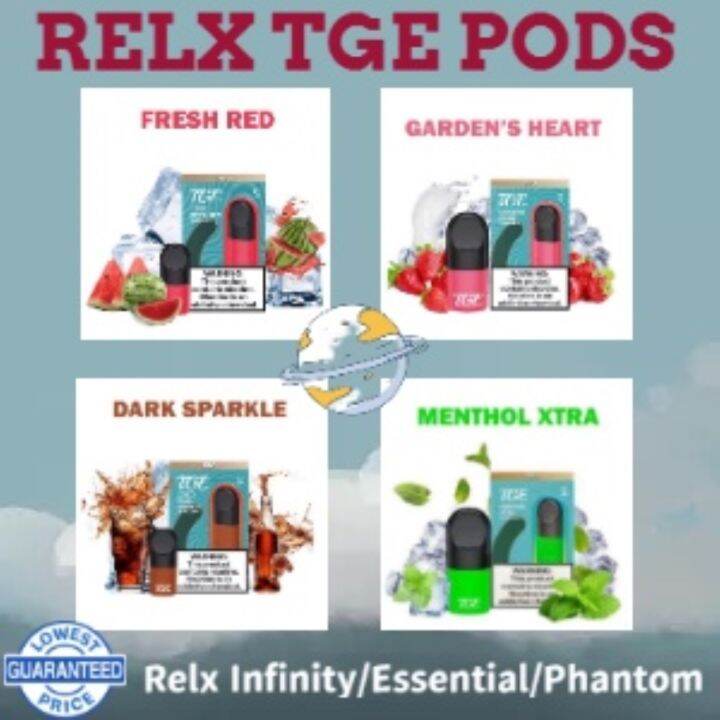 Cod Tge Relx Smoke Pcs For Prelxi Infinity Pod Phantom Essential