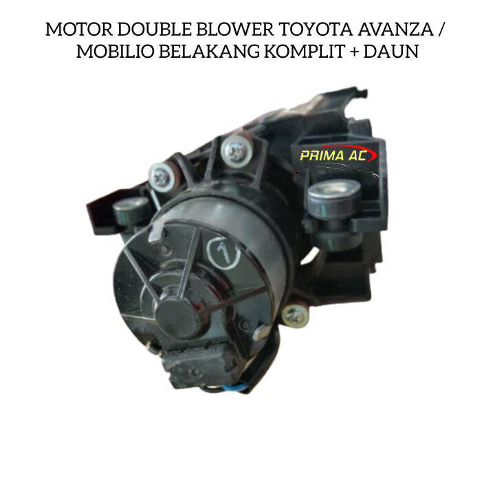 MOTOR DOUBLE BLOWER TOYOTA AVANZA HONDA MOBILIO BELAKANG KOMPLIT