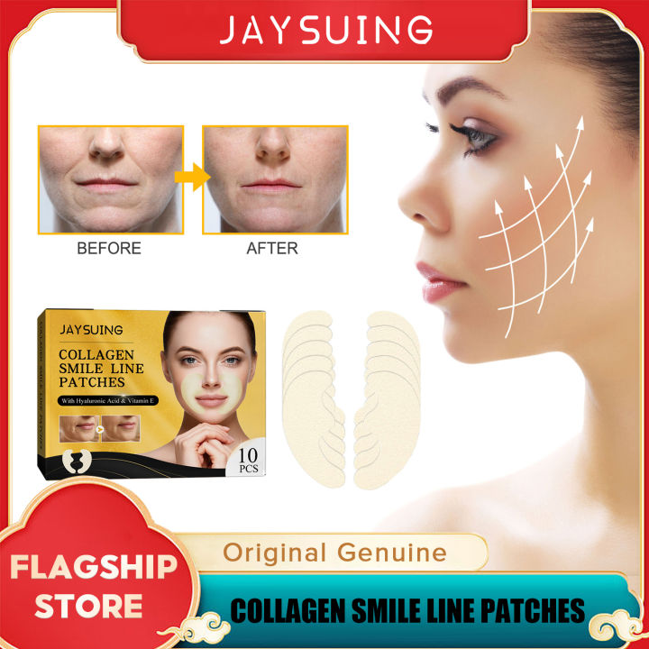 Jaysuing Nasolabial Folds Anti Wrinkle Patch Reduce Fine Lines