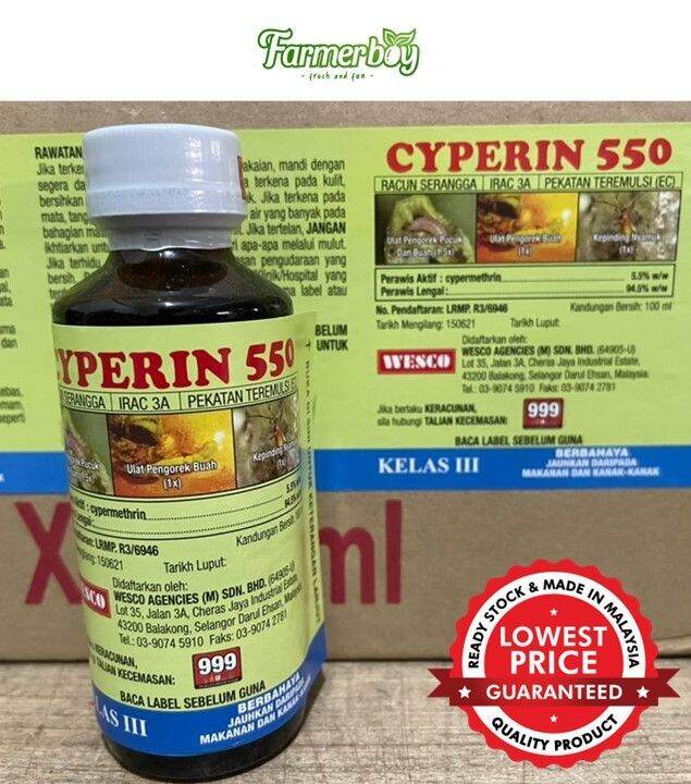 Ml Cyperin Wesco Racun Serangga Lazada