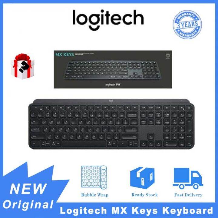 Year Warrantylogitech Mx Keys Wireless Illuminated Keyboard Lazada Ph