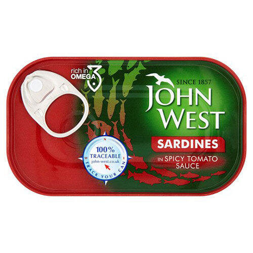 John West Sardines In Spicy Tomato Sauce G Bbd Lazada Co Th