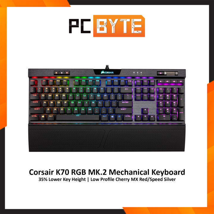 Corsair K Rgb Mk Low Profile Mechanical Gaming Keyboard Keys