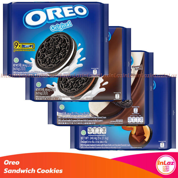 Oreo Chocolate Sandwich Cookies G Lazada