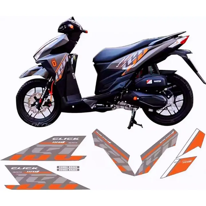 Explosive Models Motorcycle Decals Sticker For Honda Click I Lazada Ph