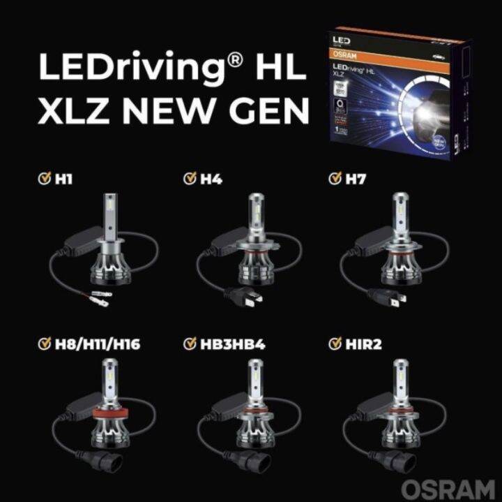 Osram Led Ledriving Xlz H H H H Hb Hb Hir Hl V K New Gen