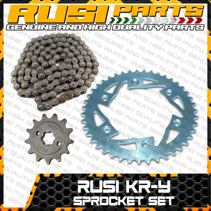 Kr Y Sprocket Set For Rusi Motorcycle Lazada Ph