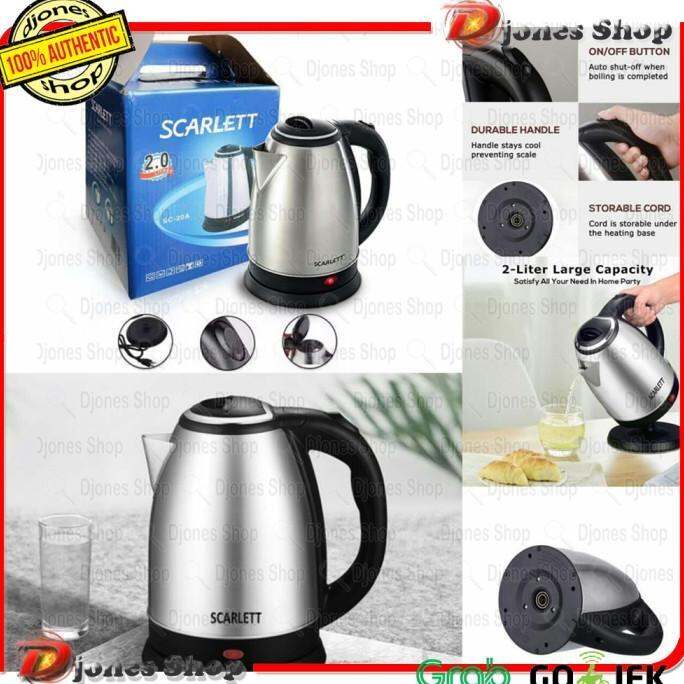 Bayar Ditempat Teko Listrik Scarlett Liter Electric Heat Kettle L