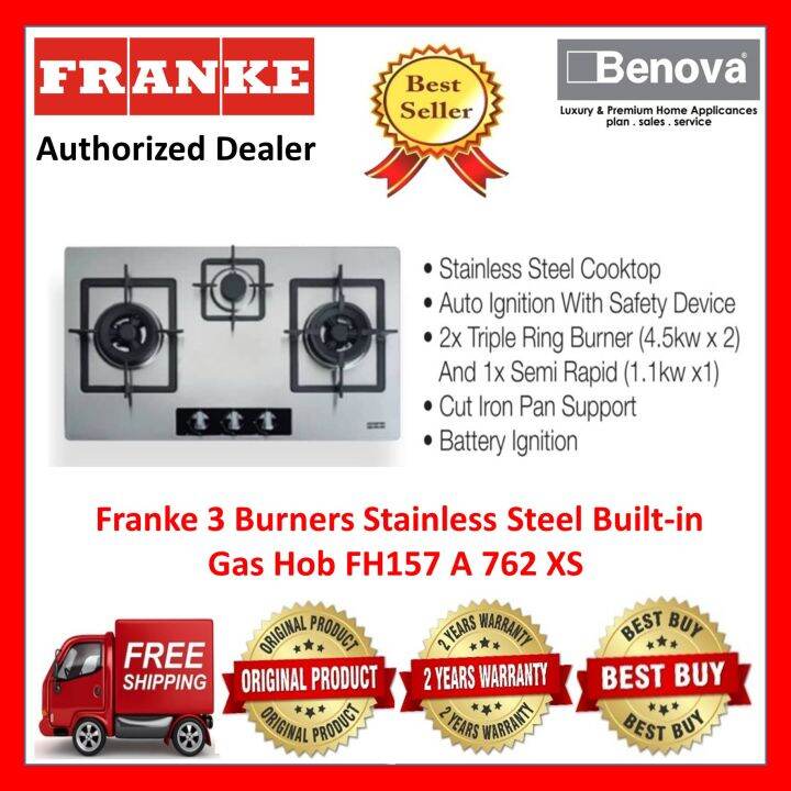 Mega Sale Franke Burners Stainless Steel Built In Gas Hob Fh