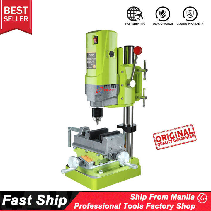 New Arrived COOFARI 220V 710W Mini Drill Press Table Workbench Compact