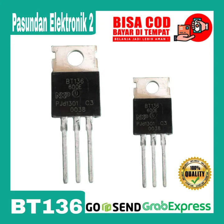 Triac Bt Bt E Transistor Mosfet Lazada Indonesia