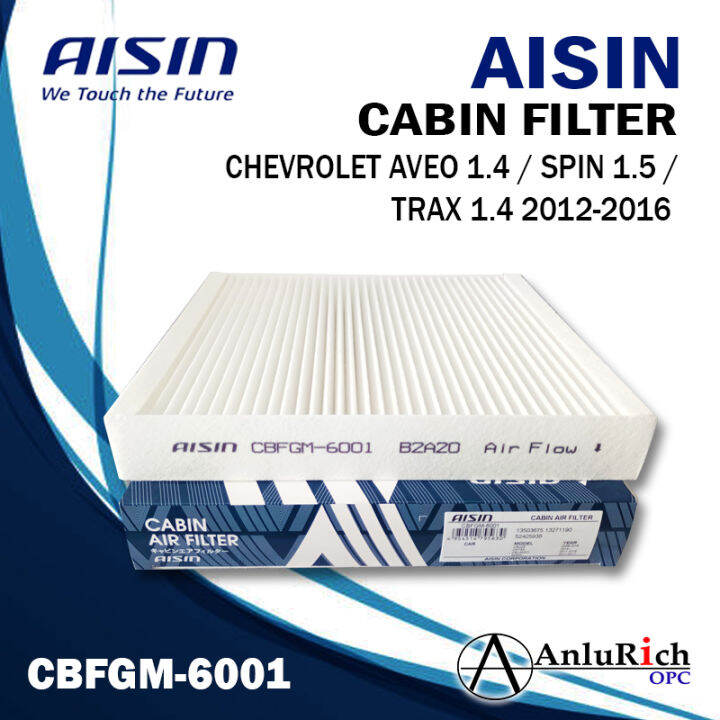 Aisin Cabin Filter For Chevrolet Aveo Spin Trax