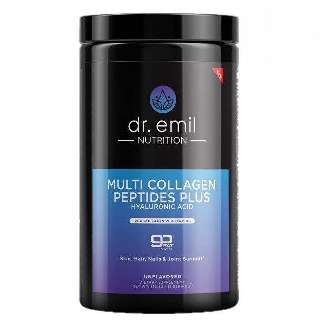 Dr Emil Nutrition Multi Collagen Peptides Plus Hyaluronic Acid Powder