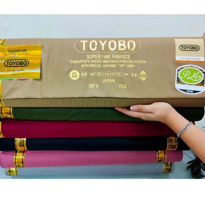 Harga KainToyobo Setengah Meteran Kain Toyobo Murah Royal Mix Tojiro