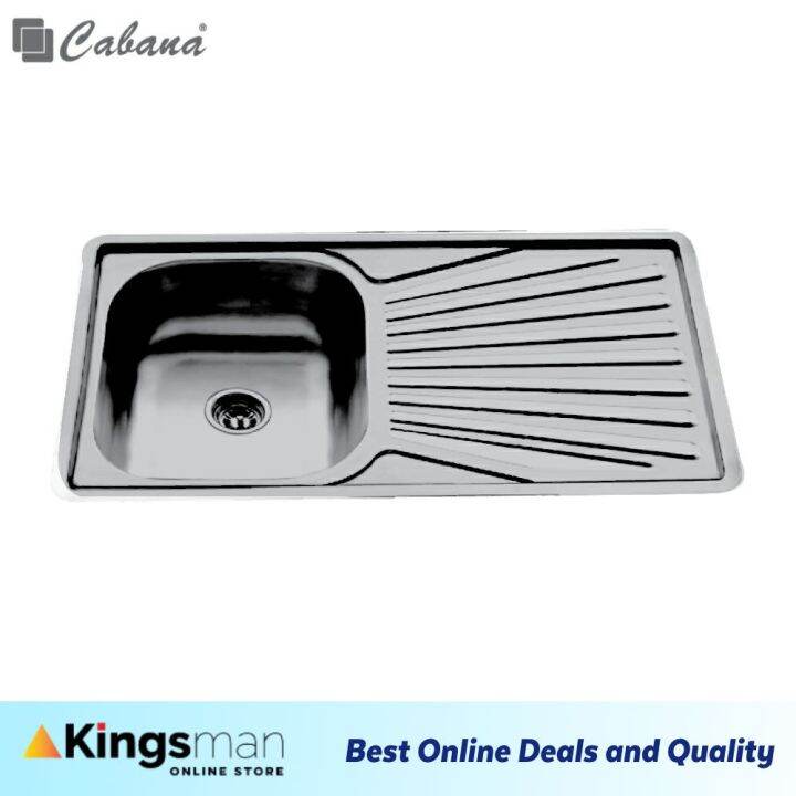 Kingsman Top Mount Stainless Steel Cabana Home Living Kitchen