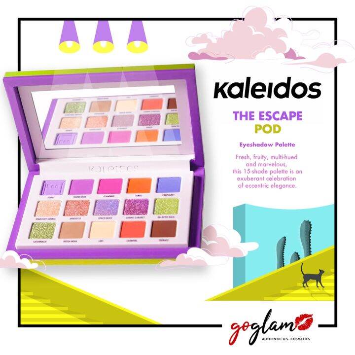 On Hand Authentic Kaleidos The Escape Pod Palette Violet Duochrome