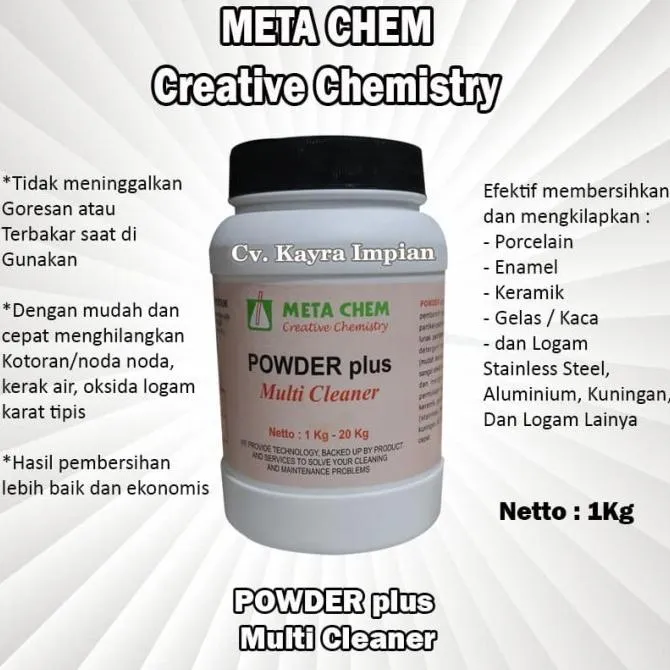 Metachem Bubuk Pembersih Multi Fungsi Asli Original Isi Kg Lazada