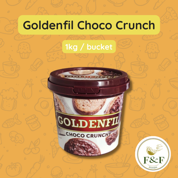 Goldenfil Choco Cunchy Kg Chocolate Spread Crunchy Selai Cokelat