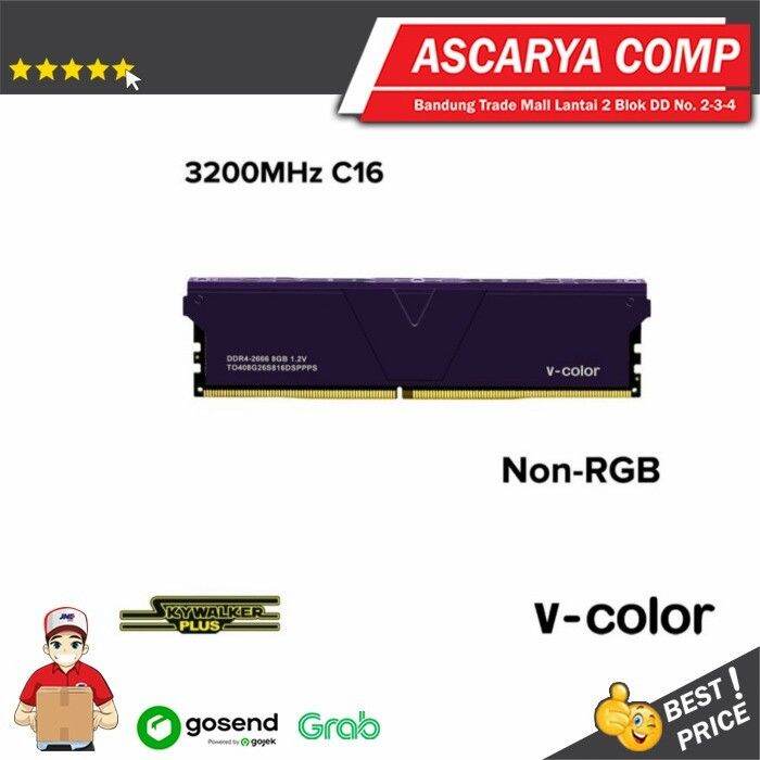 V Color Skywalker Plus 8GB 1X8GB 3200MHz DDR4 TO408G32S816DSPPPS