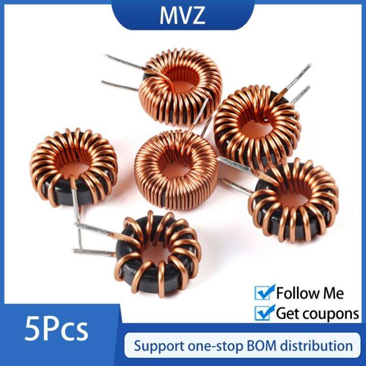 5Pcs Toroid Core Inductors 65125 Winding Magnetic Inductance 10UH 22UH