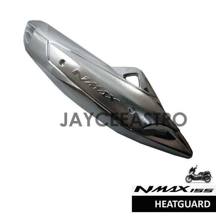 NMAX V1 Muffler Cover Heat Guard Silver Lazada PH