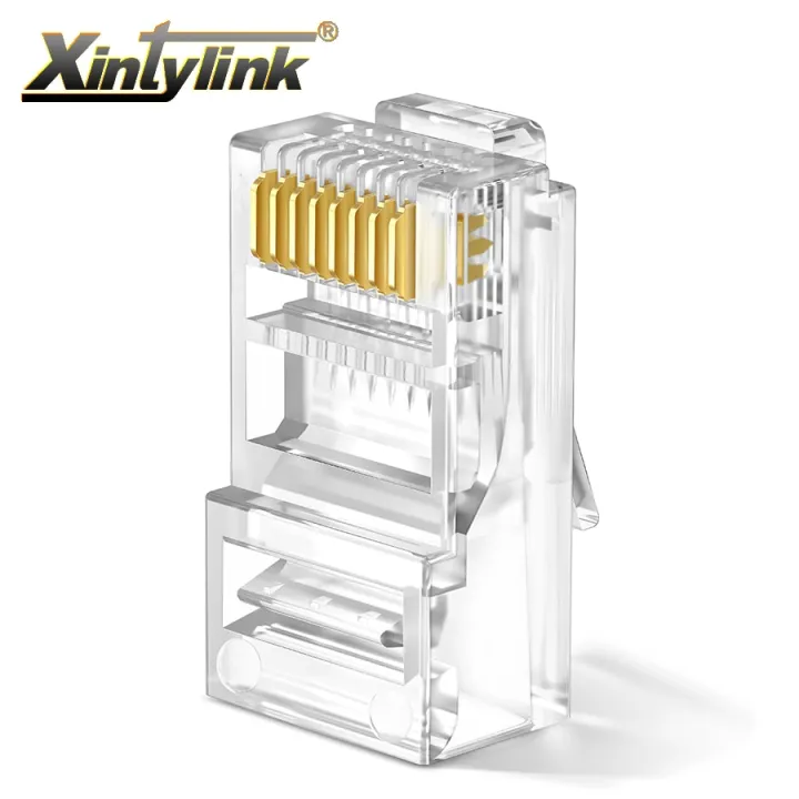 Xintylink Rj45 Connector Rg Rj 45 Cat6 Ethernet Cable Plug Rg45 Cat 6