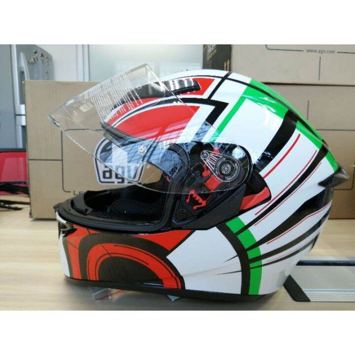 AGV K3 SV MULTI AVIOR ASIA ITALY WHITE ORIGINAL Lazada