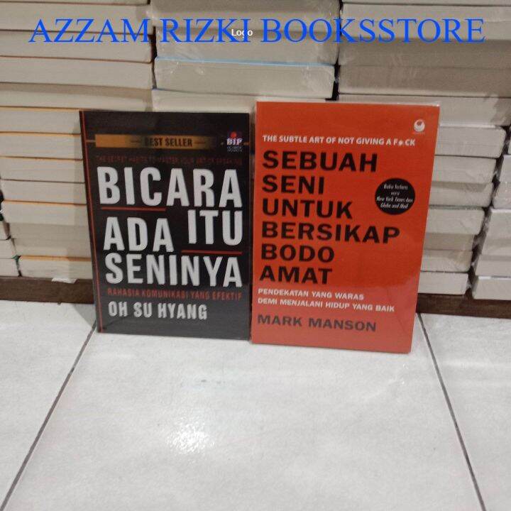 Paket Buku Bicara Itu Ada Seninya Sebuah Seni Untuk Bersikap Bodo