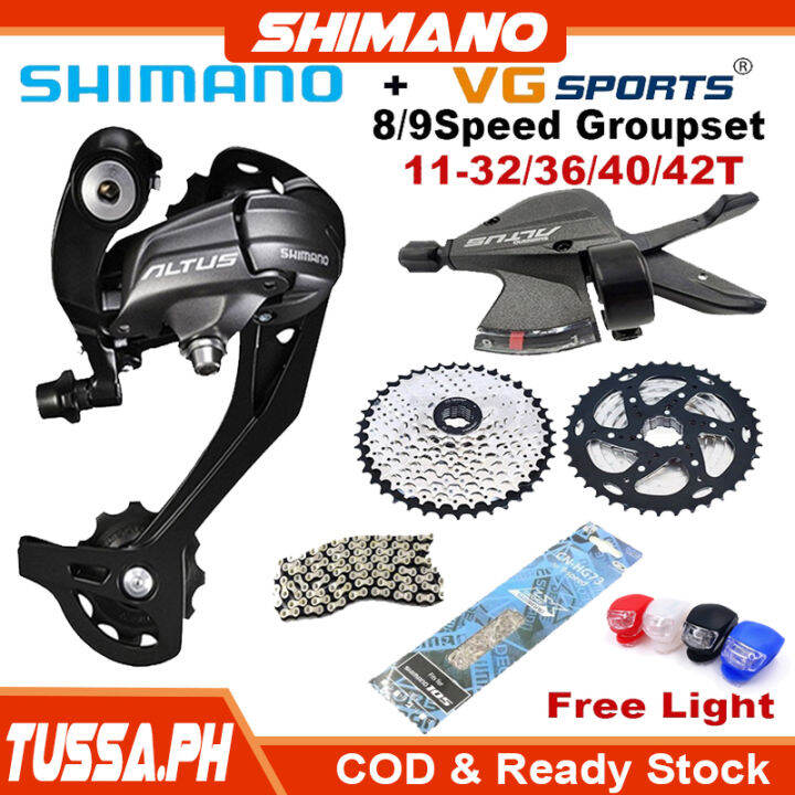 Shimano Altus M Rd Altus Speed Groupset Vg Cassette T