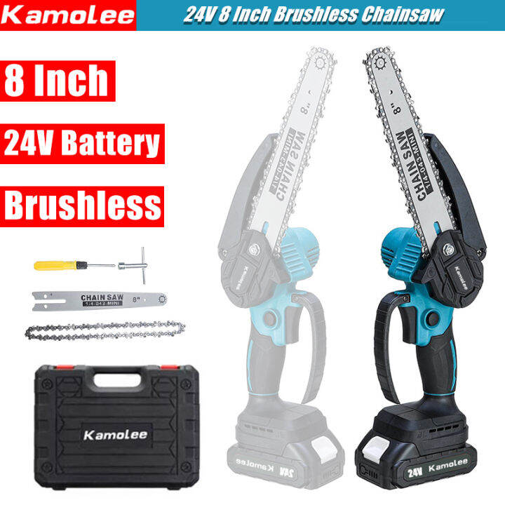 Kamolee Tool V Inch Brushless Cordless Chain Saw W Mini Genggam